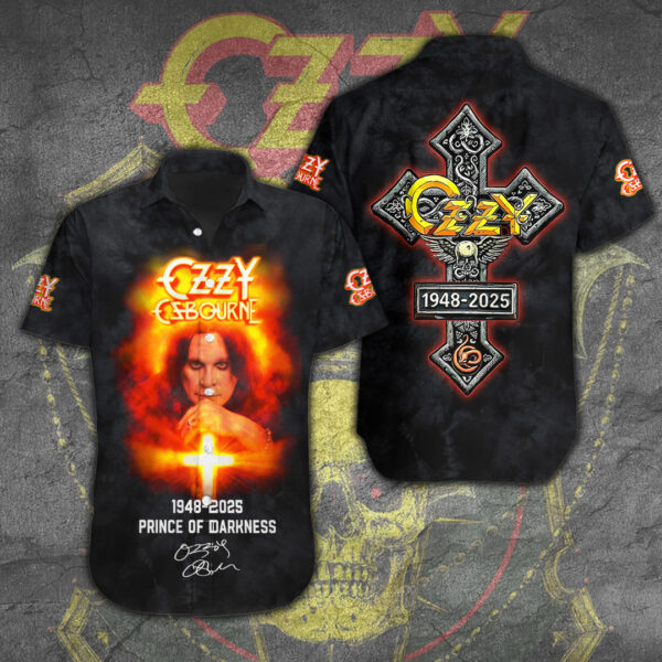Ozzy Osbourne Short Sleeve Dress Shirt – TANTN 14799.1