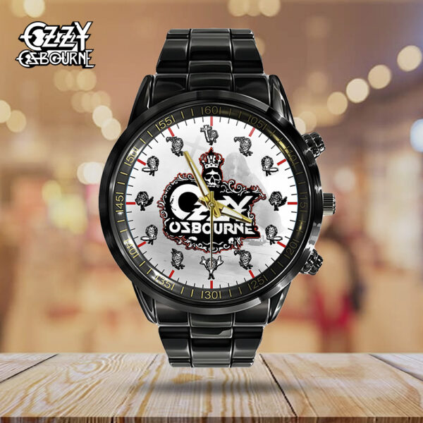 Ozzy Osbourne Black Stainless Steel Watch - TANTN 14705