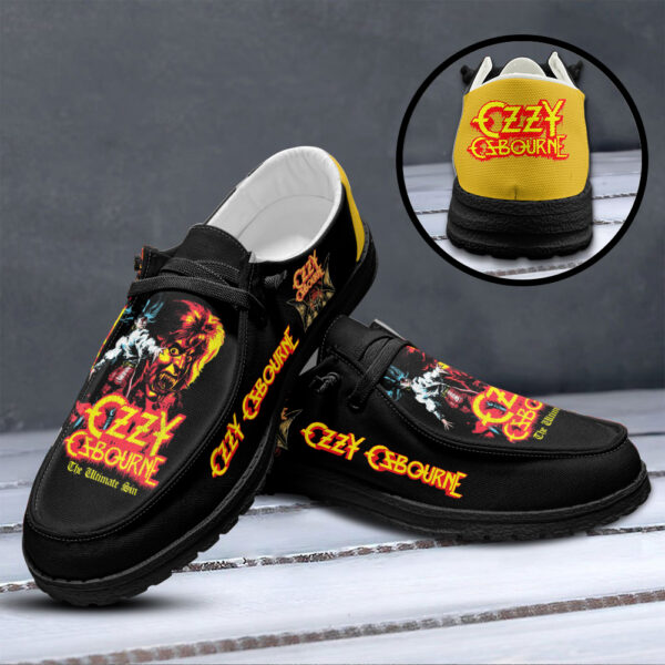 Ozzy Osbourne Custom Hey Dude Shoes - TANTN 14707