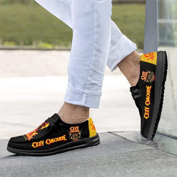 Ozzy Osbourne Custom Hey Dude Shoes - TANTN 14707