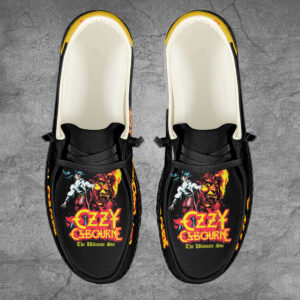 Ozzy Osbourne Custom Hey Dude Shoes - TANTN 14707