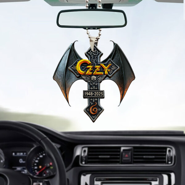 Ozzy Osbourne Custom shape 1-sided Acrylic Car Ornament - MAITM 12378