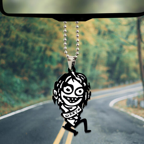 Ozzy Osbourne Custom shape 2-sided Acrylic Car Ornament - GNE 4101
