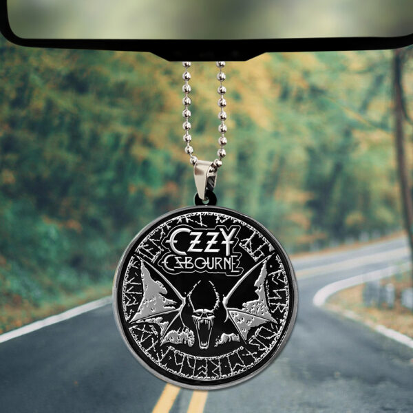 Ozzy Osbourne Custom Shape 2-sided Acrylic Car Ornament – TANTN 14696
