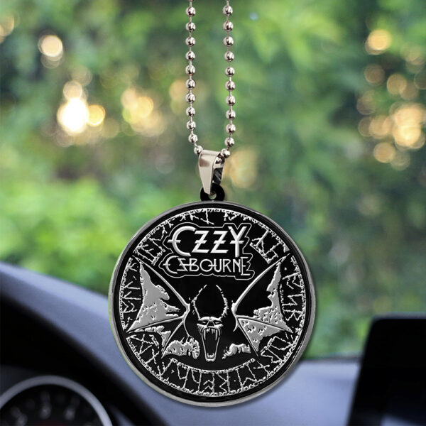 Ozzy Osbourne Custom Shape 2-sided Acrylic Car Ornament – TANTN 14696