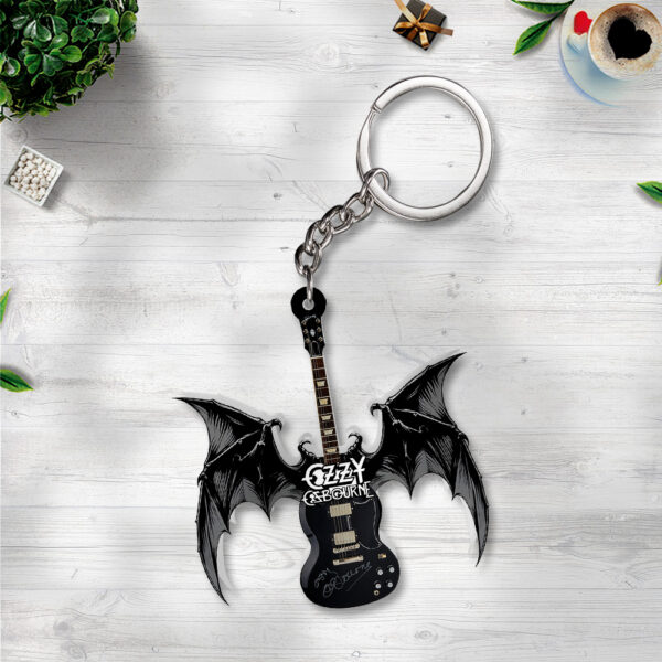 Ozzy Osbourne Custom Shape 2-sided Keychain - TANTN 14771