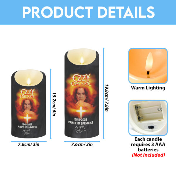 Ozzy Osbourne Led Candle - TANTN 14815