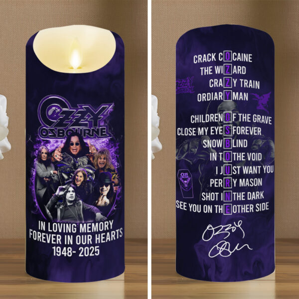 Ozzy Osbourne Led Candle - TANTN 14872