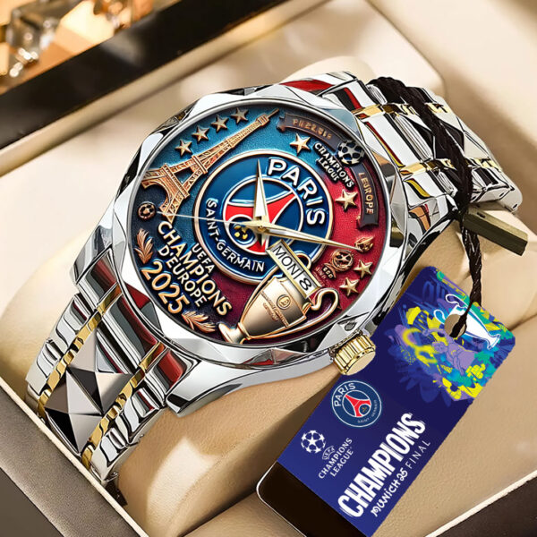 Paris Saint-Germain Alloy Luxury Quartz Watch - TANTN 14812