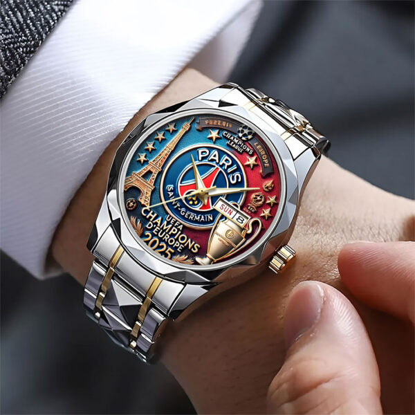 Paris Saint-Germain Alloy Luxury Quartz Watch - TANTN 14812