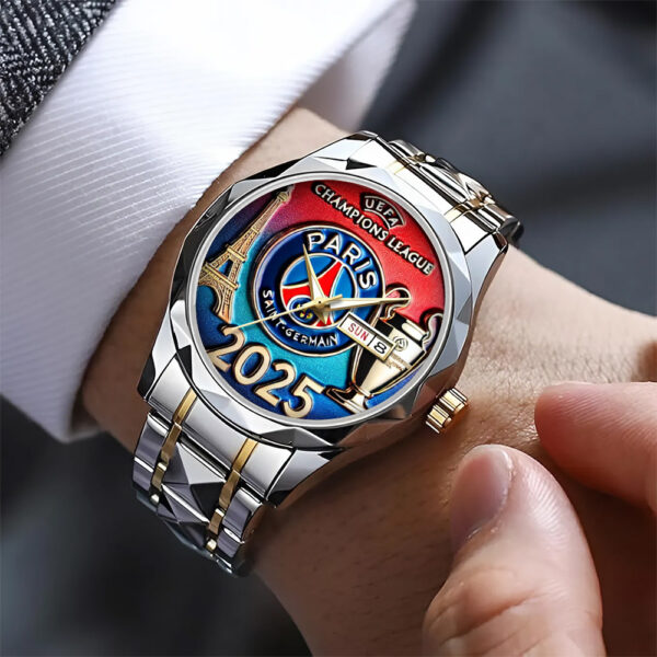 Paris Saint-Germain Alloy Luxury Quartz Watch - TANTN 14813
