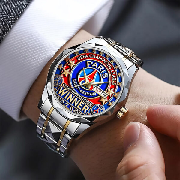 Paris Saint-Germain Alloy Luxury Quartz Watch - TANTN 14814
