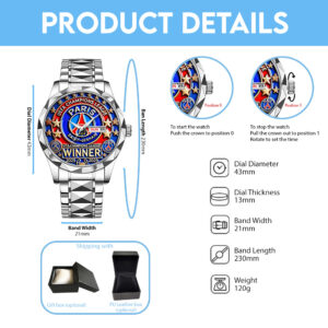 Paris Saint-Germain Alloy Luxury Quartz Watch - TANTN 14814