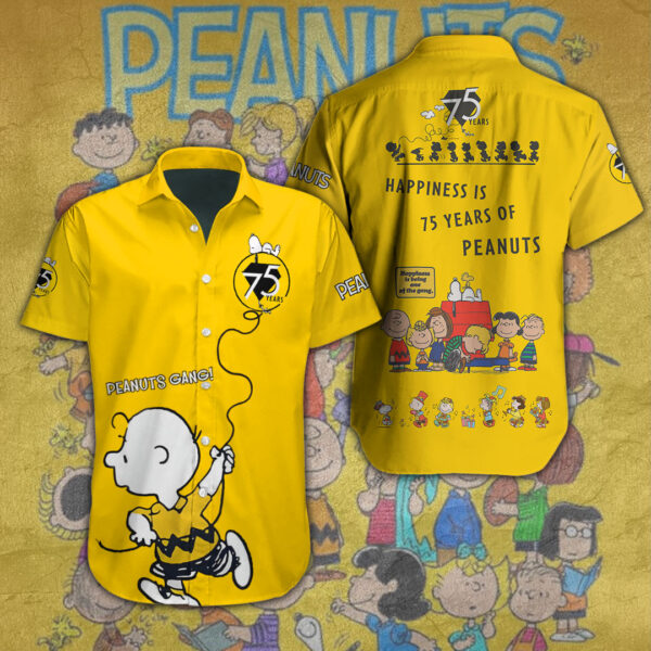 Peanuts Snoopy Short Sleeve Dress Shirt – TANTN 14506.1