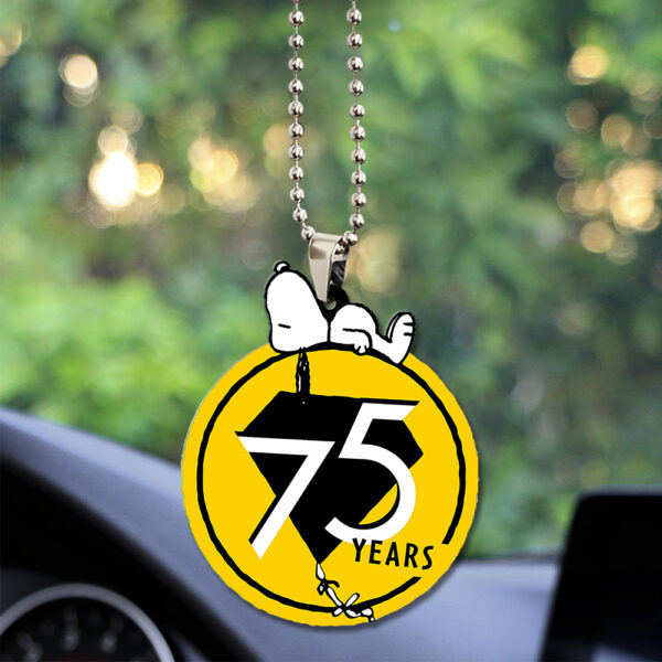 Peanuts Snoopy shape 2-sided Acrylic Car Ornament - TANTN 14505