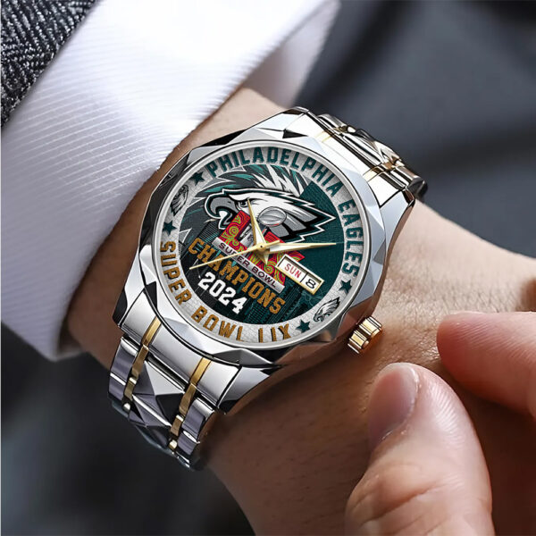 Philadelphia Eagles Alloy Luxury Quartz Watch - TANTN 14830