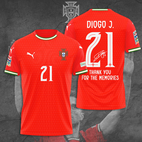 Portugal National Football Team x Diogo Jota 3D Apparel - TANTN 14167