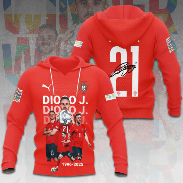 Portugal National Football Team x Diogo Jota 3D Apparel - HOATT 11719