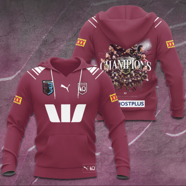 Queensland Maroons 3D Apparel - TANTN 14375