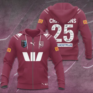 Queensland Maroons 3D Apparel - TANTN 14383