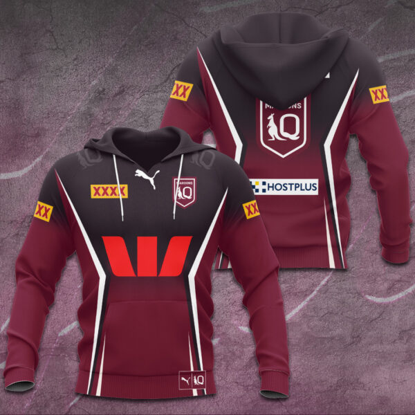 Queensland Maroons 3D Apparel - TANTN 14319