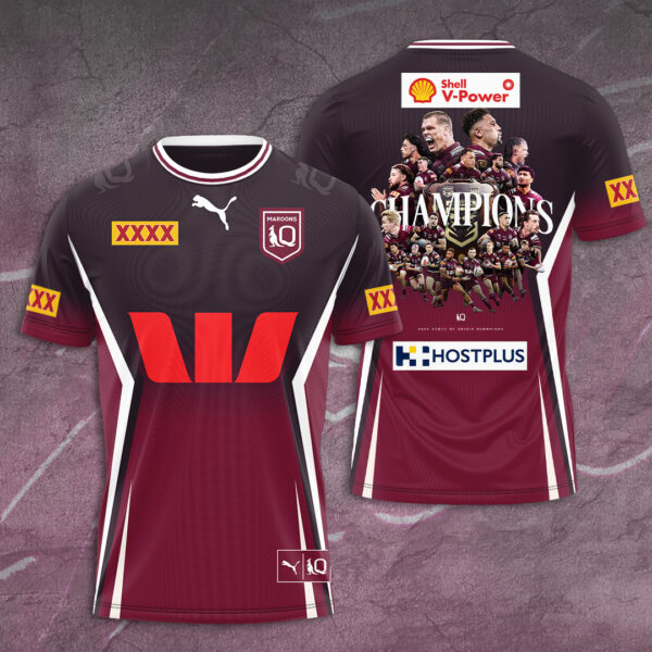 Queensland Maroons 3D Apparel - TANTN 14374
