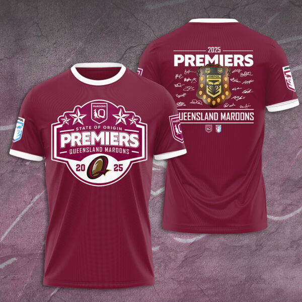 Queensland Maroons 3D Apparel - TANTN 14379