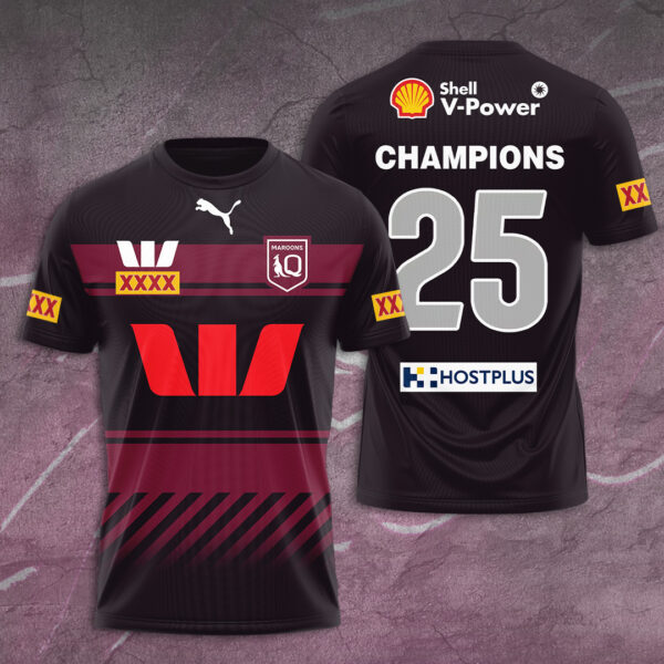 Queensland Maroons 3D Apparel - TANTN 14385