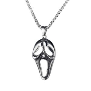 Scream x Ghostface Pendant Necklace - MAITM DROP134