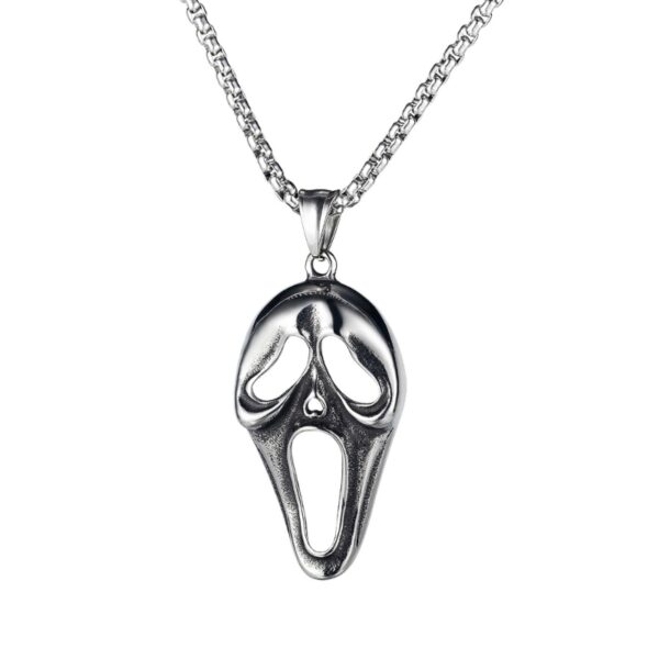 Scream x Ghostface Pendant Necklace - MAITM DROP134