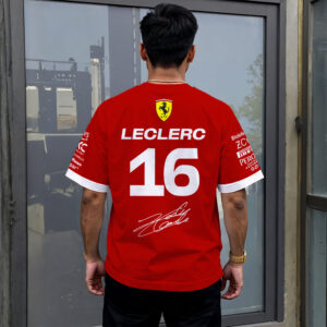 Scuderia Ferrari x Charles Leclerc 3D T-Shirt - MAITM 12032