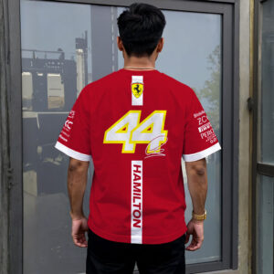 Scuderia Ferrari x Lewis Hamilton 3D T-Shirt - MAITM 12093