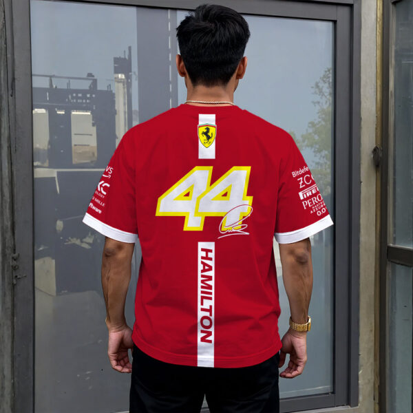 Scuderia Ferrari x Lewis Hamilton 3D T-Shirt - MAITM 12093