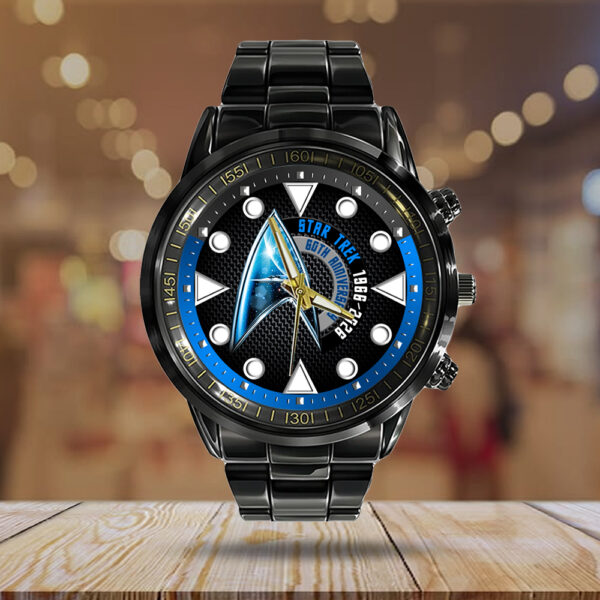 Star Trek Black Stainless Steel Watch - HOATT 11722