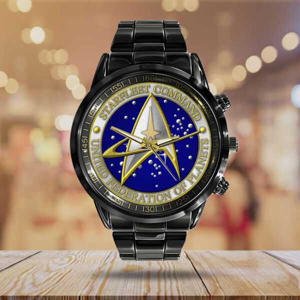 Star Trek Black Stainless Steel Watch - MAITM 11994