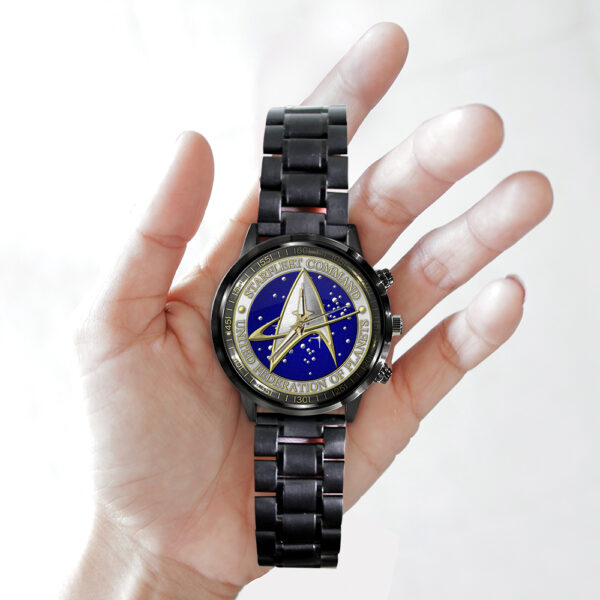 Star Trek Black Stainless Steel Watch - MAITM 11994