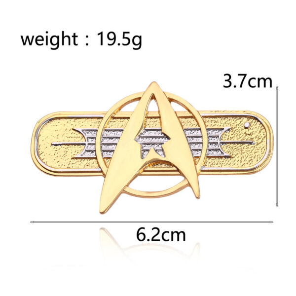 Star Trek Button Brooch Metal Badge - MAITM DROP124
