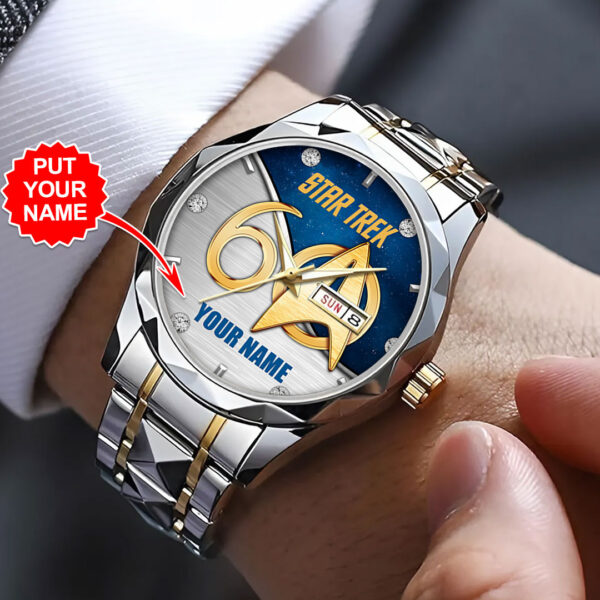 Personalized Star Trek Alloy Luxury Quartz Watch - HOATT 11671
