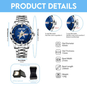 Star Trek Alloy Luxury Quartz Watch - HOATT 11974