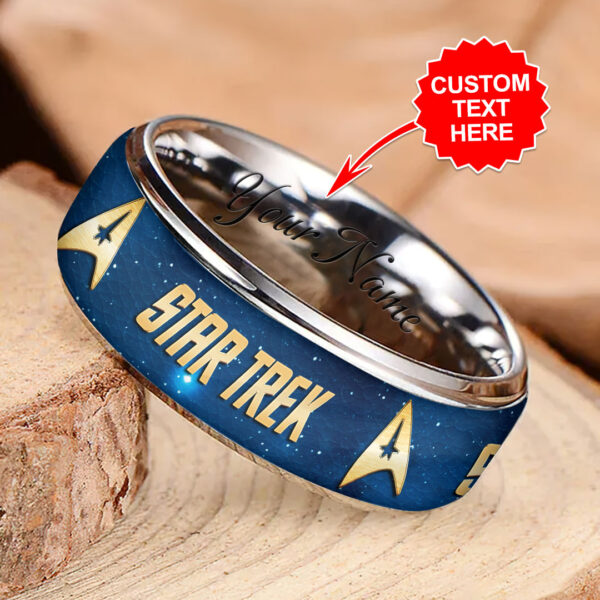 Personalized Star Trek Custom Alloy Ring - HOATT 11549