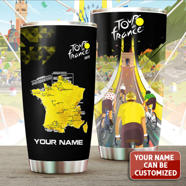 Personalized Tour De France 2025 Tumbler Cup - TANTN 14076