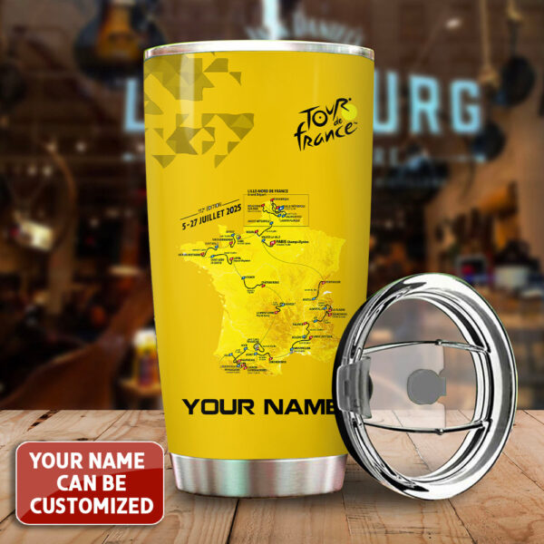 Personalized Tour De France 2025 Tumbler Cup - TANTN 14078
