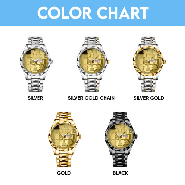 World Cup 2026 Alloy Luxury Quartz Watch - TANTN 14118