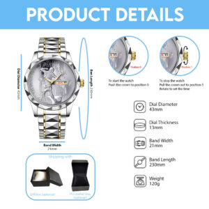 World Cup 2026 Alloy Luxury Quartz Watch - TANTN 14119