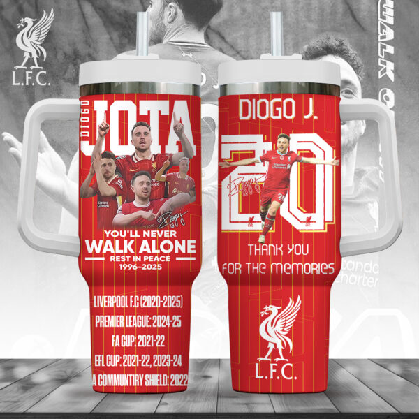 Liverpool FC x Diogo Jota 40oz Stanley Tumbler - TANTN 14250