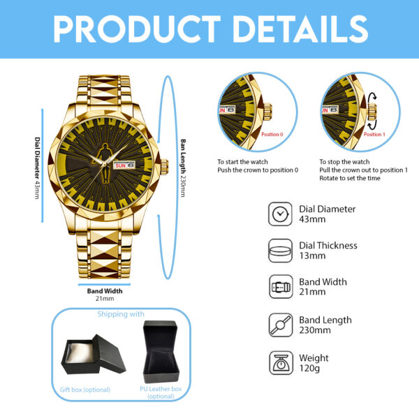 MET Band Alloy Luxury Quartz Watch - TANTN 14275