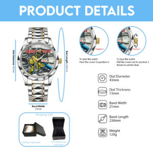 IRMA Alloy Luxury Quartz Watch - TANTN 14310