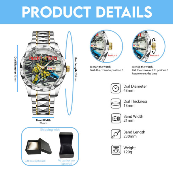 IRMA Alloy Luxury Quartz Watch - TANTN 14310