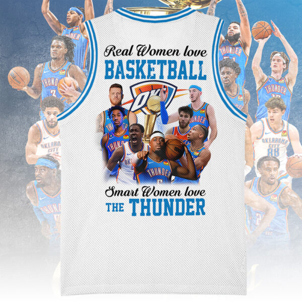 Oklahoma City Thunder Basketball Jersey - TANTN 14317