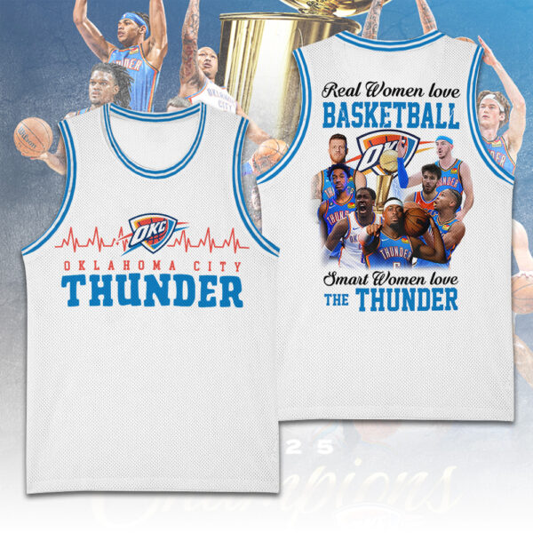 Oklahoma City Thunder Basketball Jersey - TANTN 14317